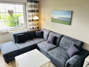 neue Couch im Wohnzimmer